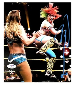 WWE ASUKA SIGNED 8X10 HANDSIGNIERTES FOTO DATEI FOTO MIT BEWEIS UND PSA COA 6 - Bild 1 von 3