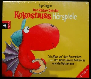 Der kleine Drache Kokosnuss, 2 Hörspiele: Schulfest · Wetterhexe, CDs NEU & OVP - Bild 1 von 2