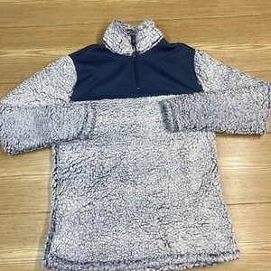 Sudadera Sherpa Para Mujer Athletic Works 1/4 Cremallera Cálida Chaqueta Difusa Talla S - Imagen 1 de 15