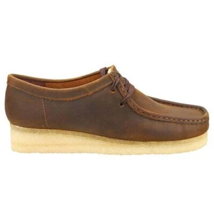 Zapatos para mujer Clarks Originales WALLABEE de cuero de cera de abejas talla UK 3 1/2D - Imagen 1 de 4