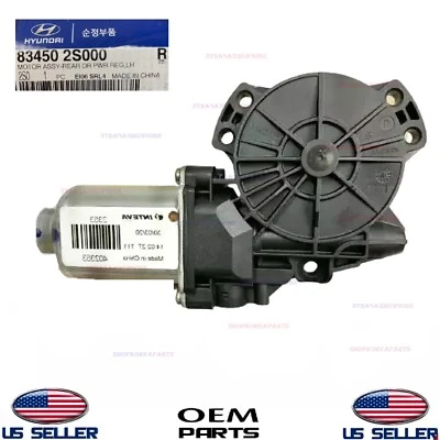 Genuine OEM Rear Left Driver Side Power Window Motor 2010-2015 Hyundai Tucson - Image 1 of 2
