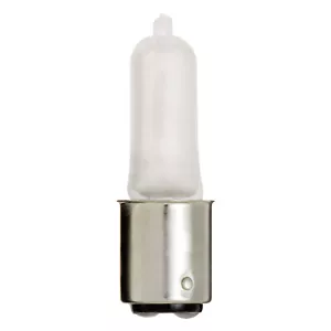 Satco S1920 100Q/F/DC 100W Watt 120V T4 Bayonet DC Double Contact BA15d Frosted - Picture 1 of 2