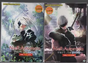 DVD Anime NieR: Automata Ver1.1a TV Series Part 1+2 Vol.1-24 End English Dubbed - Picture 1 of 6
