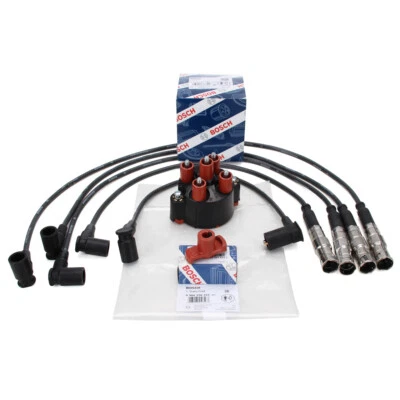 BOSCH Verteilerkappe Finger Kabelsatz für MERCEDES 190 W201 W124 W461 W463 M102 - Bild 1 von 4