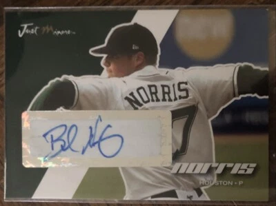2008 JUST MINORS JUST AUTOGRAPHS BUD NORRIS ROOKIE AUTO CARD - Image 1 of 2
