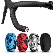 Ruban De Guidon Vélo De Route WEST BIKING - Souple (PU+EVA), 2,15m, Avec Embouts, Paire Complète