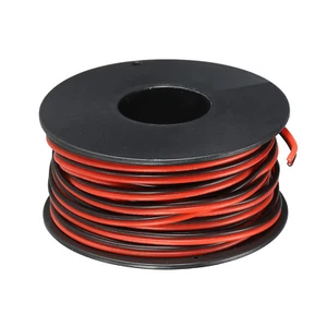 2 Leiter Parallel Silikon Draht 26AWG 26 Stärke Elektrischer Draht 10m 33ft - Bild 1 von 7