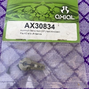 AXIAL RACING RC AX30834 Aluminum Servo Horn 24T for KO and JR,Hard Anodized NEW - Picture 1 of 2
