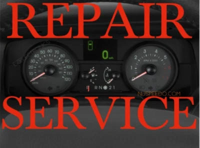 2009 TO 2011 MERCURY GRAND MARQUIS INSTRUMENT CLUSTER REPAIR SERVICE SPEEDO. - Image 1 of 4