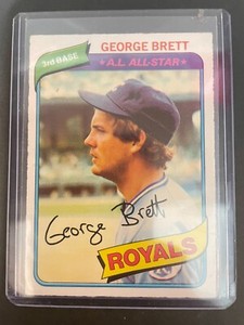 1980 OPC George Brett #235 OPC Baseball Card