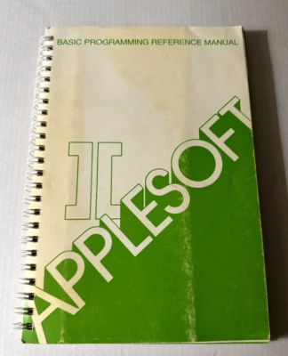 Appleoft II 1978 manual de referencia de programación básica para Apple II  Foto 1 de 3