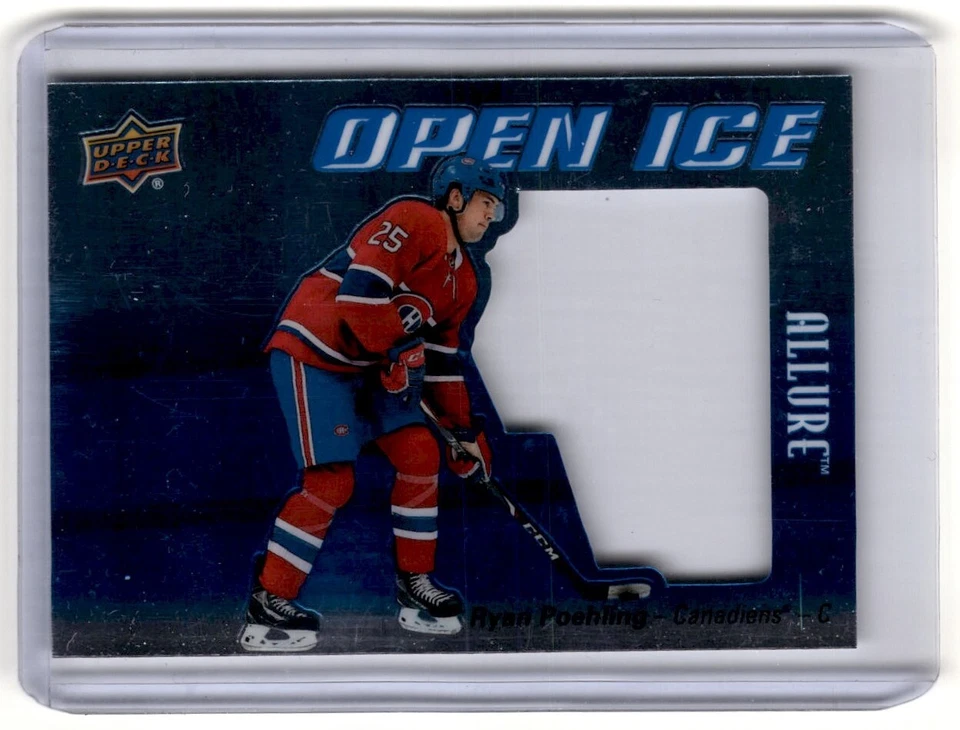 2019-20 Upper Deck Allure Open Ice Ryan Poehling #OI-RP Montreal Canadiens - Image 1 of 2