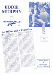 Beverly Hills Cop - Falling in Love Aussie Cinema Promo Flyer FREE POST ON SALE - Bild 1 von 2