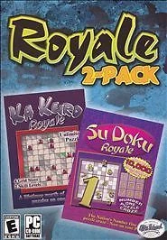 Video Game PC Royale 2 Pack Ka Kuro Su Doku NEW SEALED BOX  - Image 1 of 1