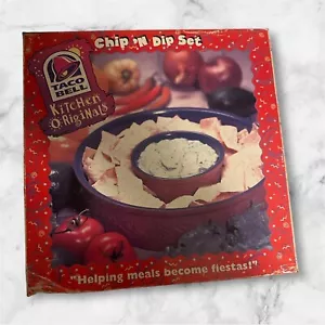 Taco Bell Kitchen Originals Chip N Dip Set Original Box - Picture 1 of 1