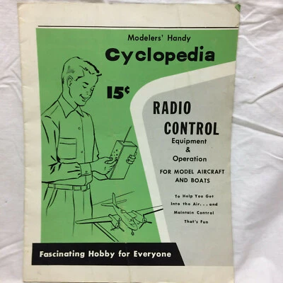 Vintage Advertising Radio Control Equipment and Operation Booklet Cyclopedia  - Image 1 of 4