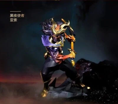 Official League of Legends LOL Yasuo Figure Statue Model PVC 28cm Toy Gift - Image 1 of 4