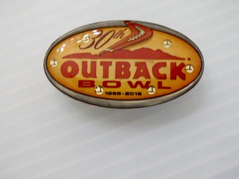 2016 OUTBACK BOWL MAGNET- Northwestern Wildcats vs. Tennessee Volunteers Cover
