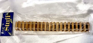 Vintage Wooden White Picket Fences Provo Craft Miniature Unfinished 1” - Picture 1 of 3
