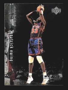 1998 UD Black Diamond Basketball #61 Patrick Ewing    New York Knicks