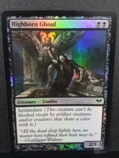Highborn Ghoul FOIL Dark Ascension Near Mint  Black Common MAGIC MTG CARD