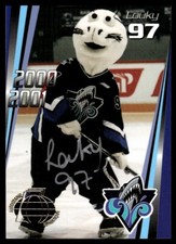 2001-02 Rimouski Oceanic QMJHL AUTO LIMITED /100 LOUKY MASCOTTE
