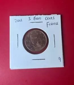 2001 5 EURO CENTS NETHERLANDS COIN - NICE WORLD COIN !!! - Picture 1 of 2