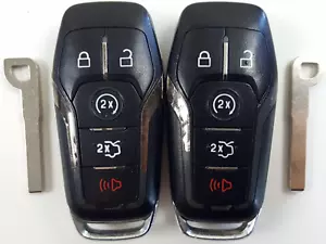 ORIGINAL LOT OF 2 LINCOLN 13-20 OEM SMART KEY LESS ENTRY REMOTE START ALARM FOB - Bild 1 von 12
