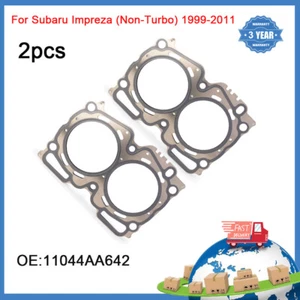 2X Cylinder Head Gasket For Subaru Legacy Forester 1999-2009 2.5L SOHC EJ25 AU - Picture 1 of 15