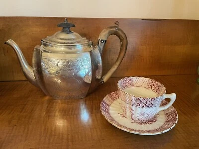 19th Century Georgian Sterling Silver Teapot By Crispin Fuller Circa 1810 - Image 1 of 4