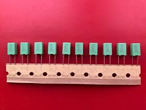 10x MKT1817510066-61W TAPA RODERSTEIN PELÍCULA POLIÉSTER 1UF 63V 20% RADIAL 5mm - Imagen 1 de 9
