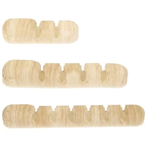 3 Pcs Kabelmanager Kabelhalter Schreibtisch Selbstklebendes Kabelmanagement - Afbeelding 1 van 12