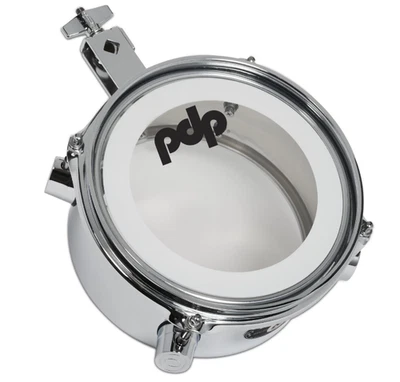 PDP DW Mini Timbale Chrome 8" Percussion Instrument - Image 1 of 3