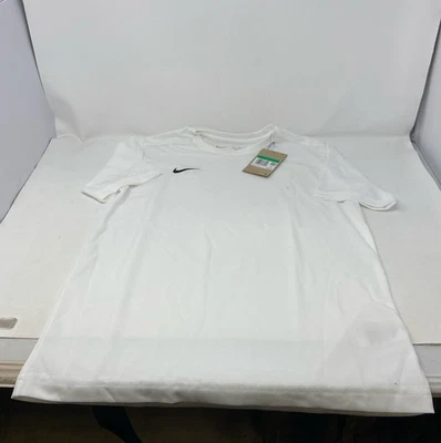 Nike Kids Park VII Dri-FIT Soccer Jersey White/Black XL - Image 1 of 4