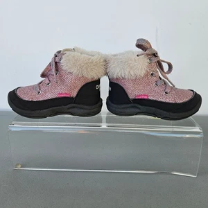 Oshkosh B’Gosh Ramira rosa Glitzer Kleinkind Winterstiefel Größe 6 M - Bild 1 von 7