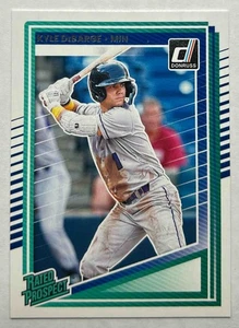 2025 Panini Baseball Donruss Kyle DeBarge Rated Prospects #188 Twins - Picture 1 of 2