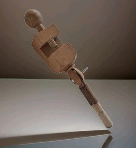 Vintage Style Table Barrel Clamp For Attaching Hoop Embroidery & Tapestry 15.5"L - Picture 1 of 7