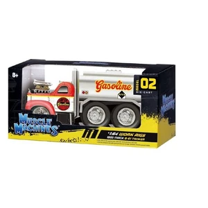 Maisto Muscle Machines 1953 Mack B-61 Tanker Truck Red 1:64 - Picture 1 of 4