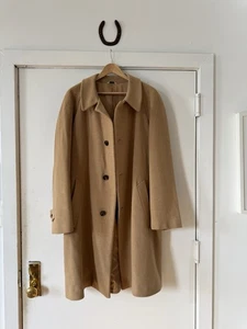 Vintage Pure Camel Hair overcoat Size 42 Hickey Freeman 40” Length - Picture 1 of 11
