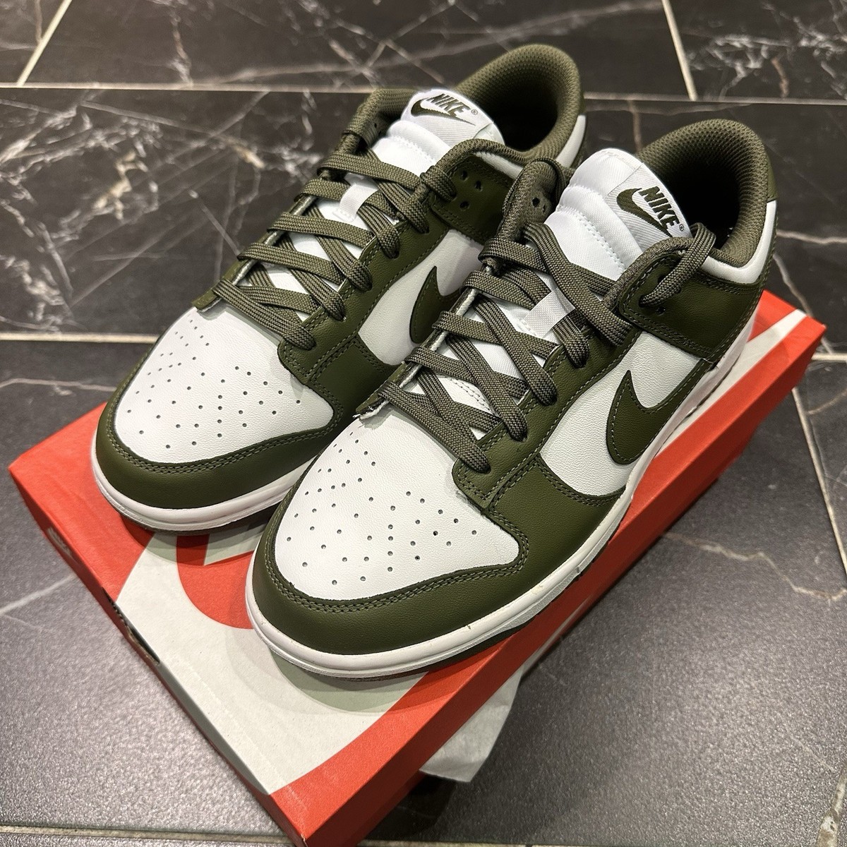 Nike Dunk Low Medium Olive W | eBay