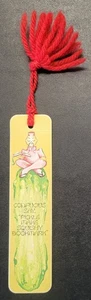 Vintage Bookmark - Confucius - Pickle Make Squishy Bookmark - Humor - 5.75 Inch - Foto 1 di 2