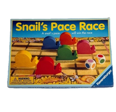 Ravensburger Snails Pace Race Cooperative Play Board Game VTG 1994 Ages 3-7 - Image 1 of 4