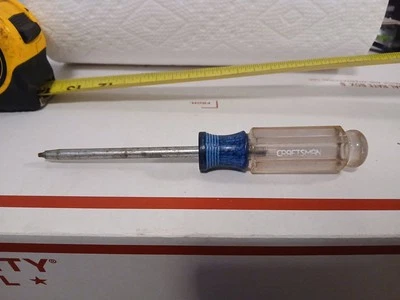 Vintage Craftsman USA Robertson Screwdriver #1 Square Drive 41141 K WF Rare USA  - Image 1 of 4