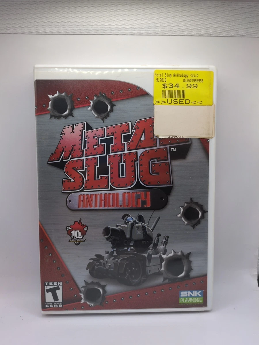Nintendo Wii Metal Slug Anthology Video Games for sale | eBay
