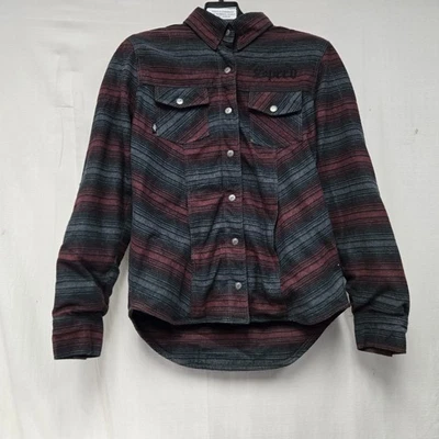 Speed & Strength Brat Flannel Shirt/Jacket Women's Large *CLOSEOUT Was 129.95* — 第 1/4 张图片