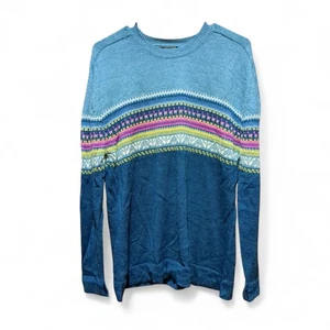 100% Baby Alpaka Muster Pullover Damen Größe XXL Made In Peru - Bild 1 von 11