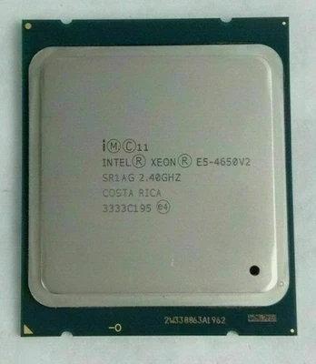 Intel Xeon E5-4650 V2 LGA 2011 Server CPU Processor SR1AG 2.40GHZ 10Core - Image 1 of 3