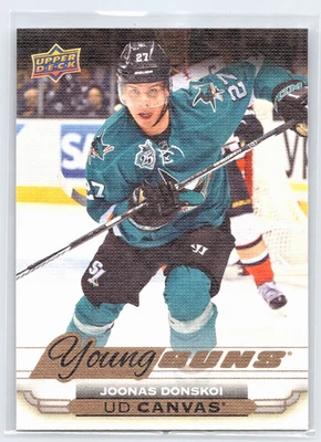 2015-16 Upper Deck Canvas Young Guns #C94 Joonas Donskoi Rookie - Image 1 of 2