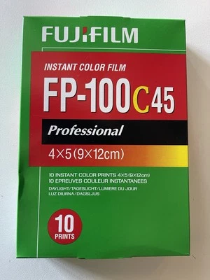 FujiFilm FP-100C45 4x 5" Exp. 03/2012-Tested FedEx 2 Day FREE SHIPPING - Image 1 of 3