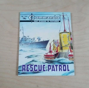 Commando Comic~Rescue Patrol (No. 1597) 1982 Copy - Bild 1 von 5